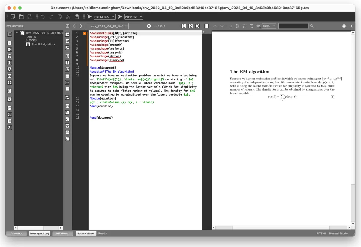 latex editor for mac
