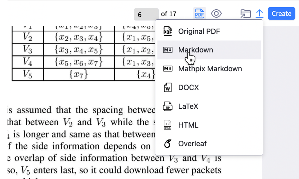 Export PDFs to plain Markdown