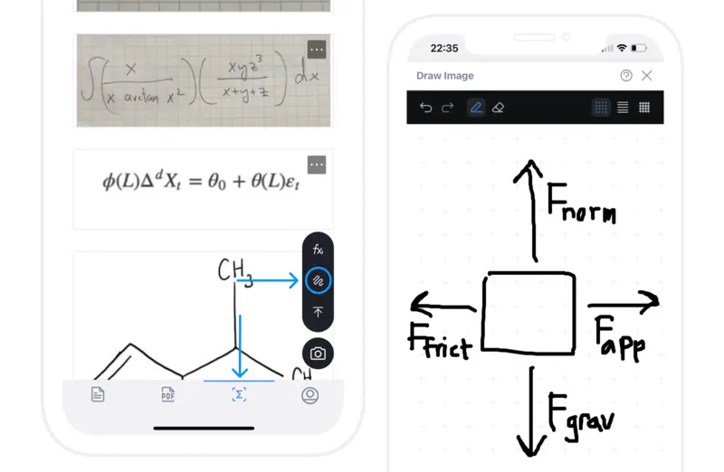 Draw a diagram on your phone