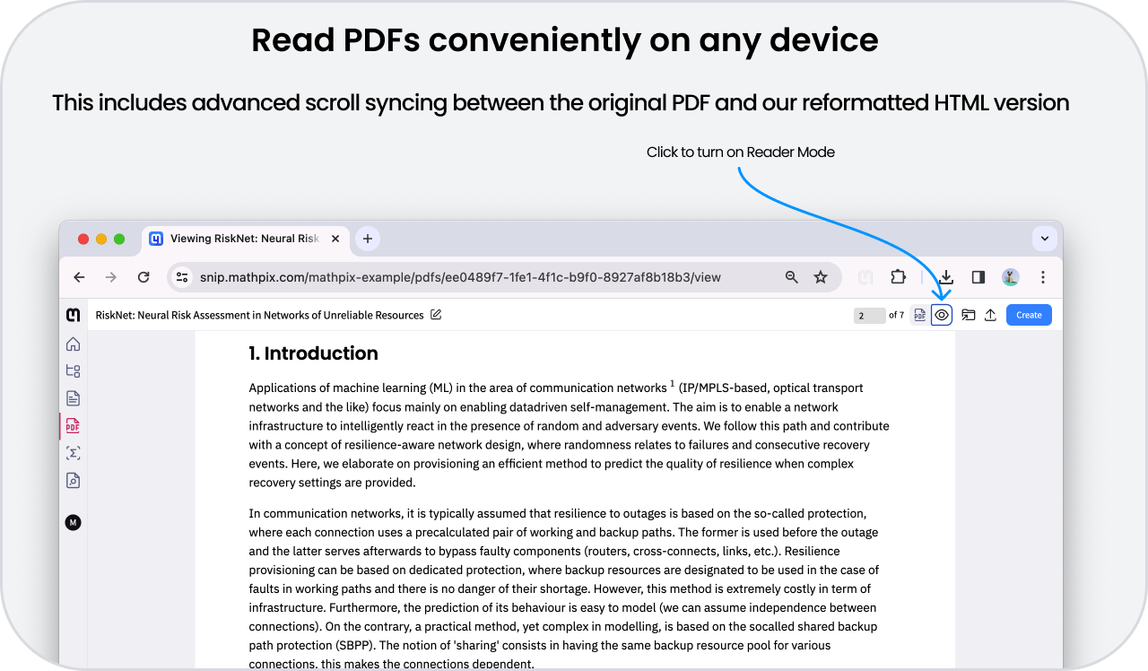 Read PDFs on any device