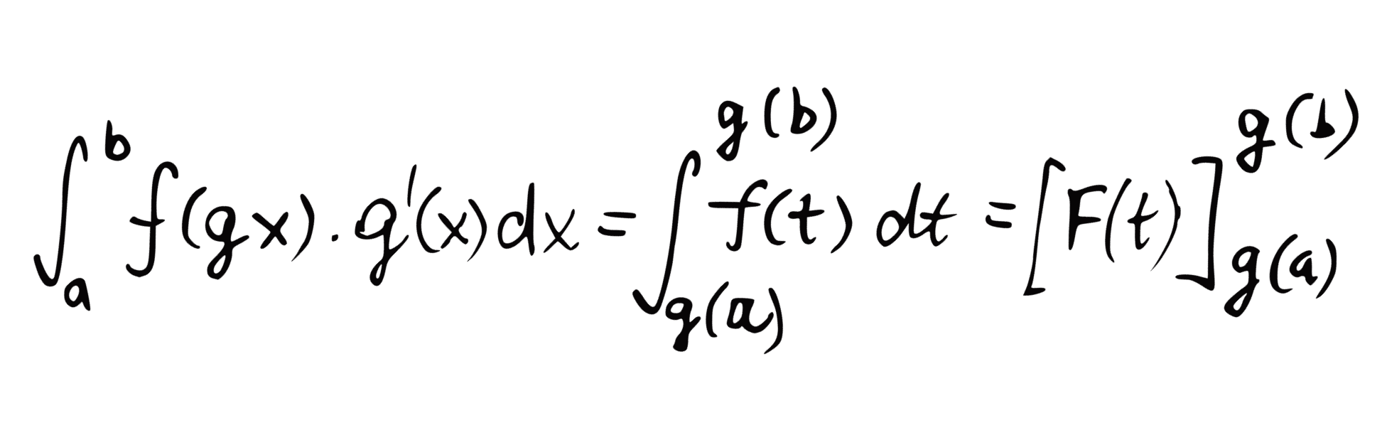 Handwritten Equation