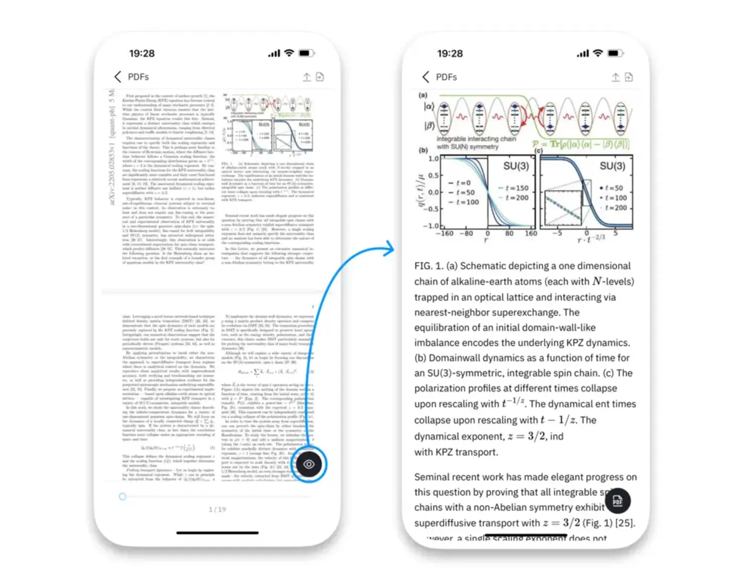 Read PDFs on your phone