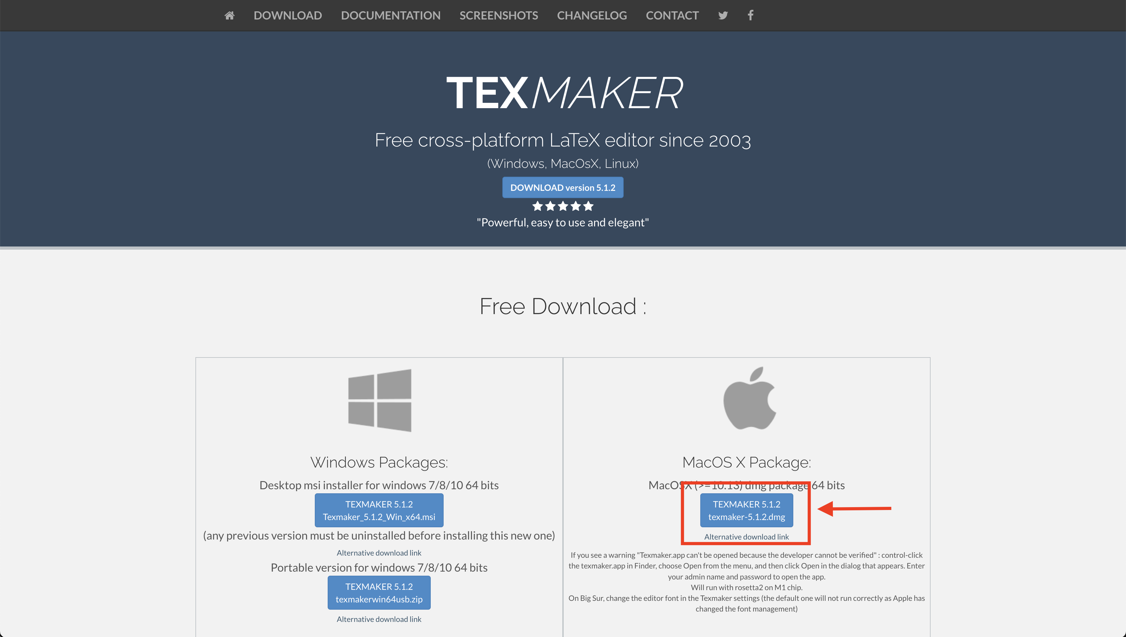 Download Texmaker for Mac
