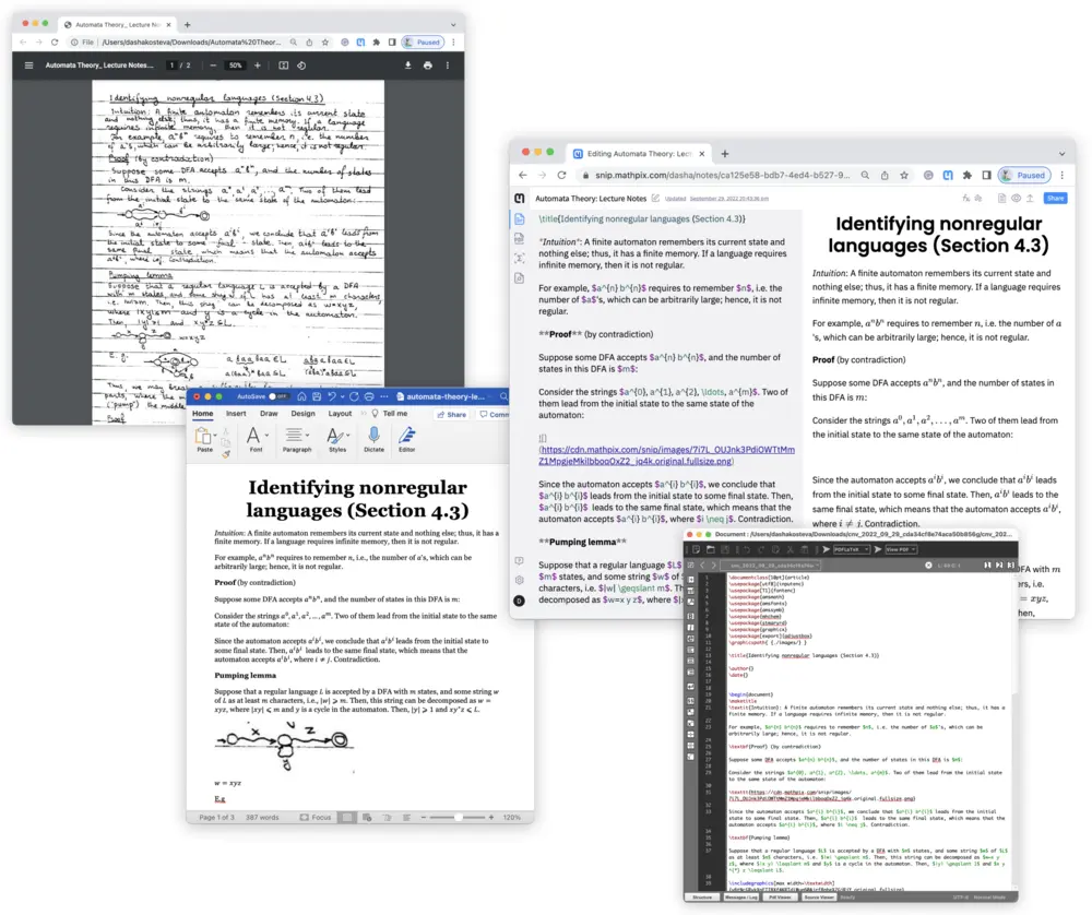 Mathpix là phần mềm giúp bạn chuyển hình ảnh của đề bài toán học thành công thức toán! Nếu bạn là một học sinh, sinh viên hoặc giáo viên, thì Mathpix là công cụ không thể thiếu! Đừng bỏ lỡ cơ hội tải về phần mềm này và xem hình ảnh liên quan để biết thêm chi tiết!